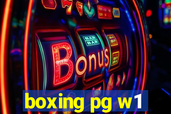 boxing pg w1